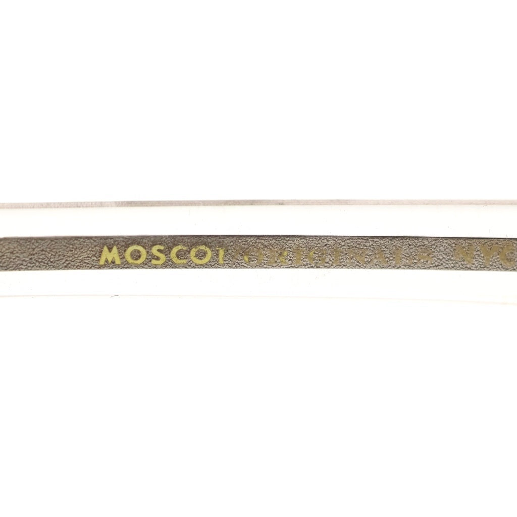 MOSCOT(モスコット) BLUSH クリアオーバルフレーム サングラス 眼鏡 アイウェア クリア