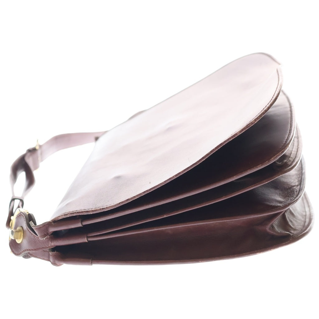 Cartier(カルティエ) マストライン レザー ショルダーバッグ レッド レディース
