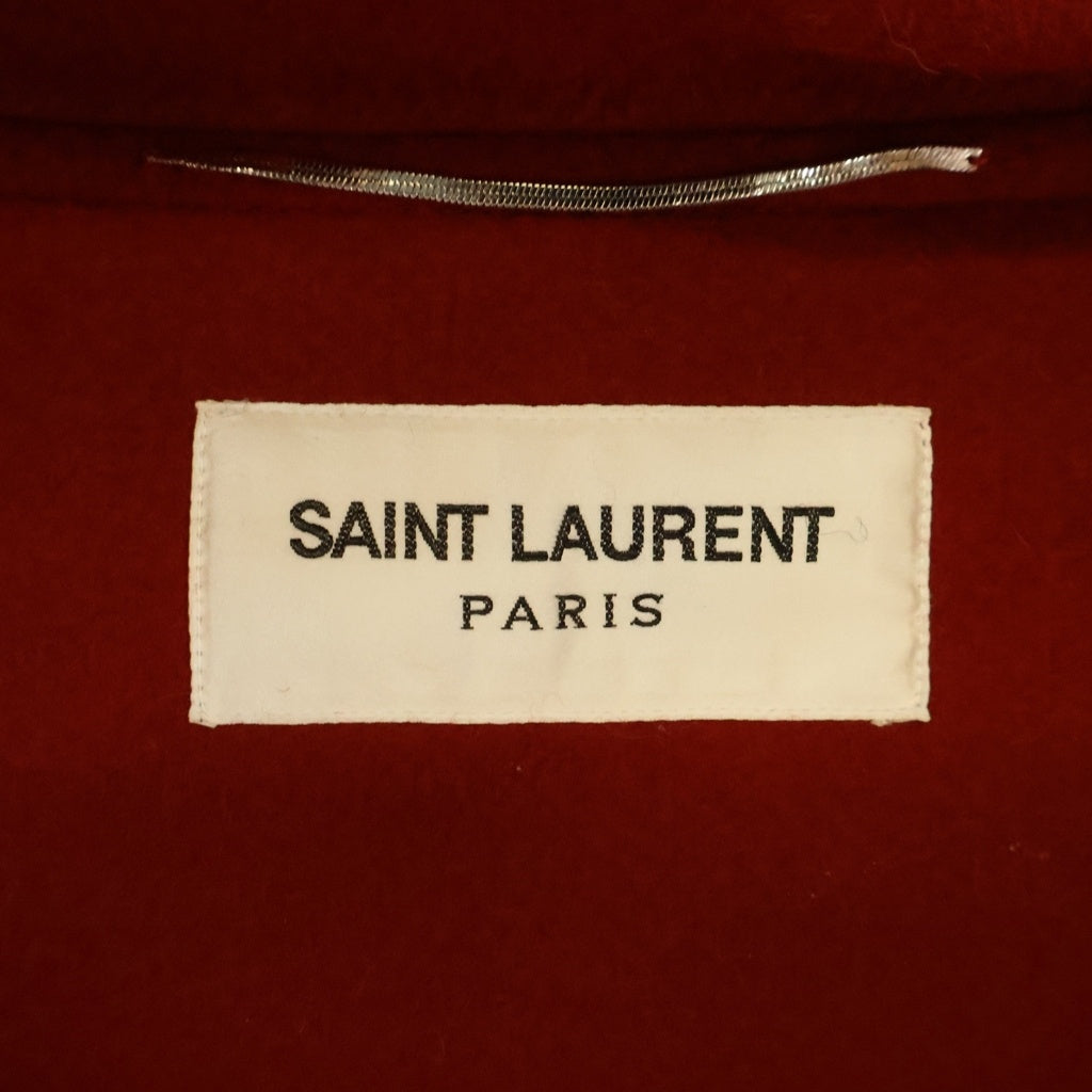 SAINT LAURENT PARIS(サンローランパリ) ウール ダッフルコート レッド 576581 Y080W