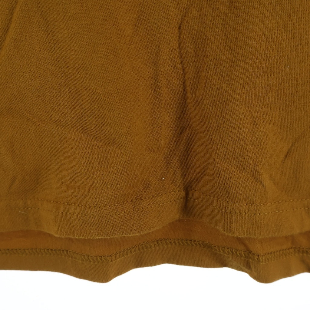 STUSSY(ステューシー) Levitation Pigment Dyed Tee フロントプリント 半袖Tシャツ カットソー ブラウン