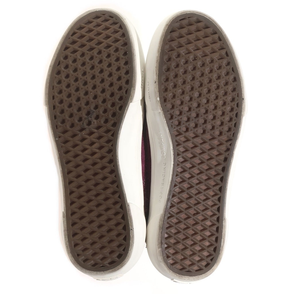 VANS(ヴァンズ) ×POP TRADING COMPANY Salman Agah ポップトレーニングカンパニー サルマンアガー US9.5/27.5cm バーガンディ