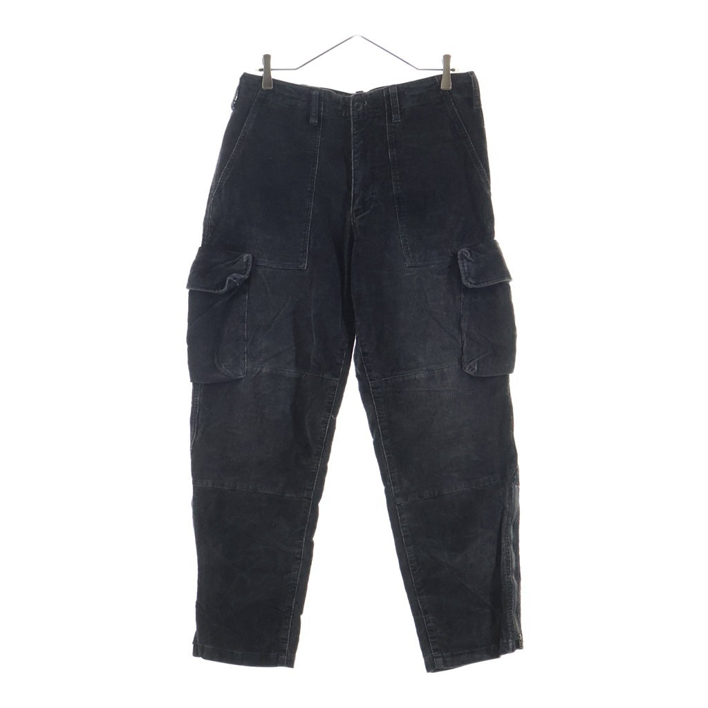 GOODENOUGH(グッドイナフ) 00s Corduroy Cargo Pants コーデュロイ カーゴパンツ ブラック