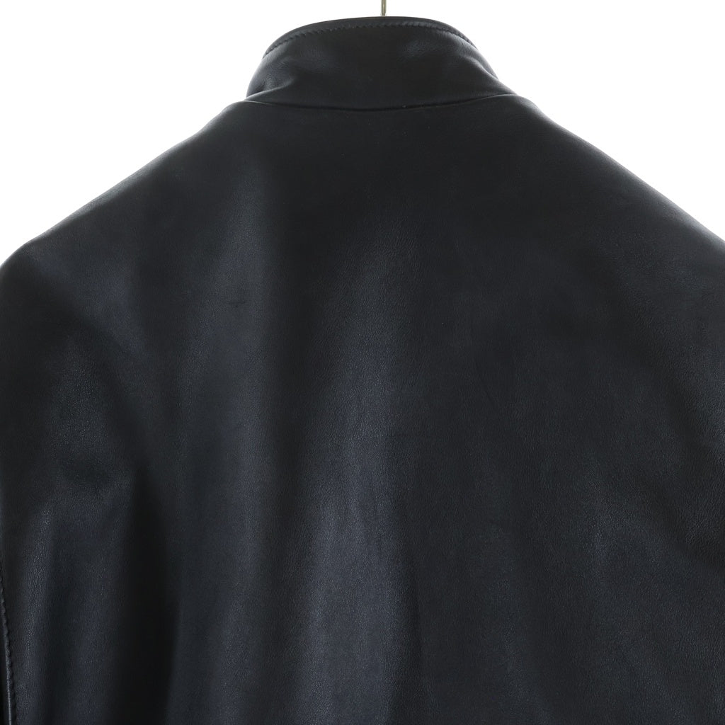 SCHOTT(ショット) 641 シングル ジップアップ レザー ライダース ジャケット ブラック