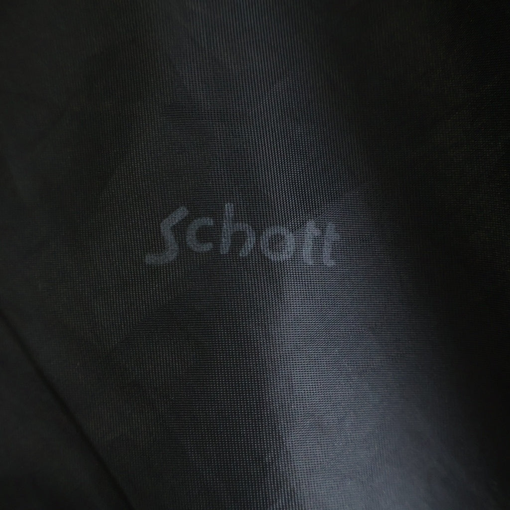 SCHOTT(ショット) 641 シングル ジップアップ レザー ライダース ジャケット ブラック
