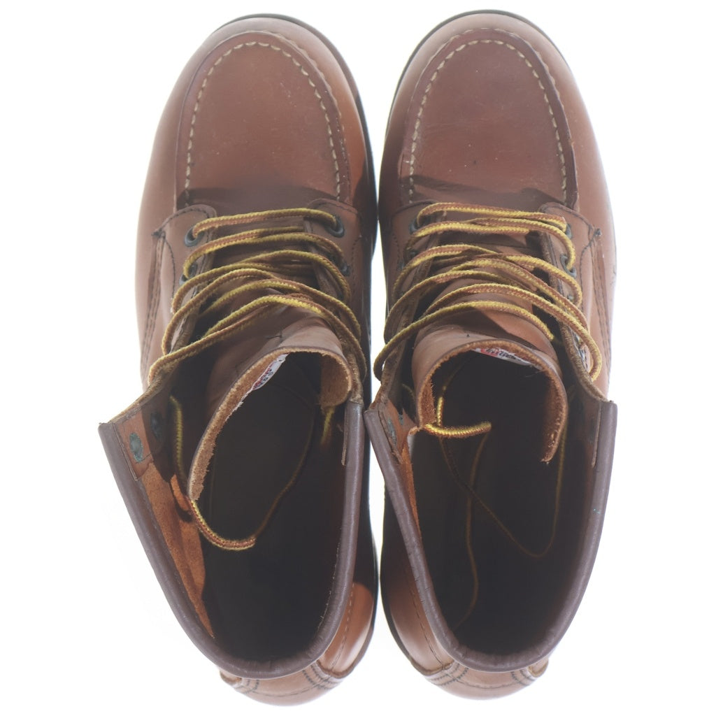 RED WING(レッド ウイング) 875 6-inch Classic Moc 6インチ オロラセット・ポーテージ モックブーツ レザーシューズ レッド