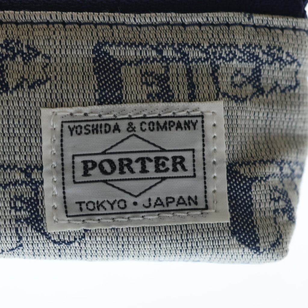 SUPREME(シュプリーム) 10SS ×PORTER Fuck Pen Case ポーター FUCKロゴ 総柄 ペンケース ブラック レディース