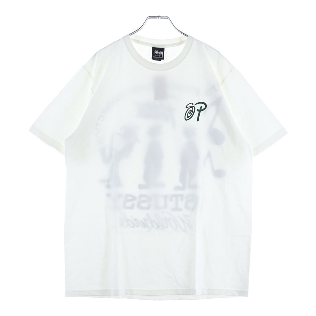 STUSSY(ステューシー) ×Patta Sound Connection Tee パタ サウンド コネクション クルーネック 半袖Tシャツ カットソー ホワイト