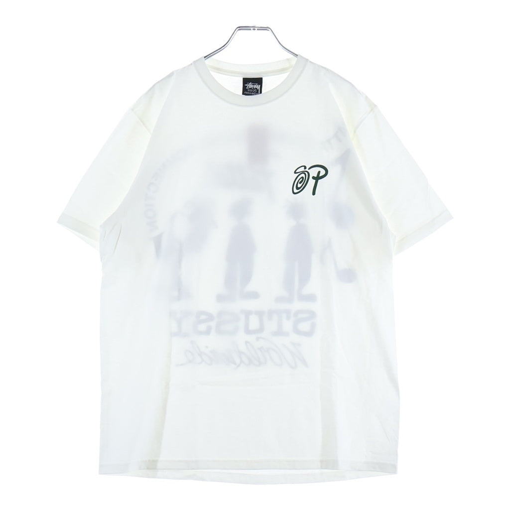 STUSSY(ステューシー) ×Patta Sound Connection Tee パタ サウンド コネクション クルーネック 半袖Tシャツ カットソー ホワイト