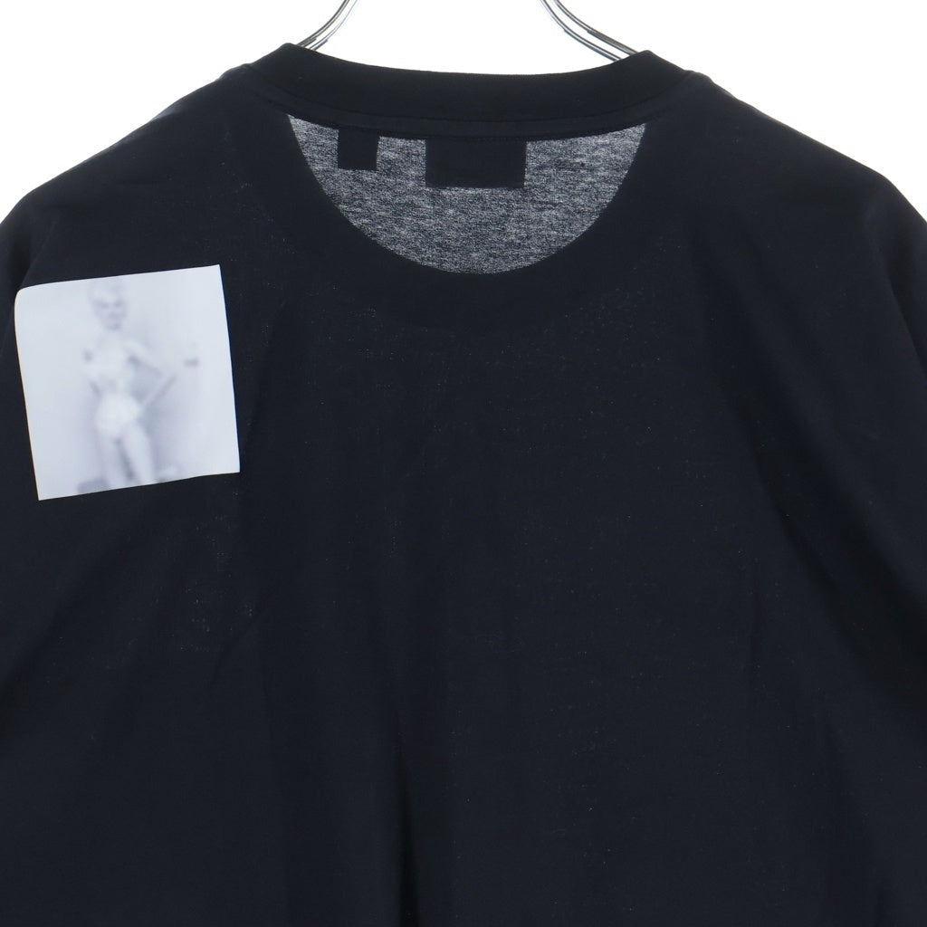 BURBERRY(バーバリー) 19SS MONTAGE PRINT COTTON ORVERSIZE Tee モンテージプリント クルーネック半袖Tシャツ カットソー ブラック 4558807