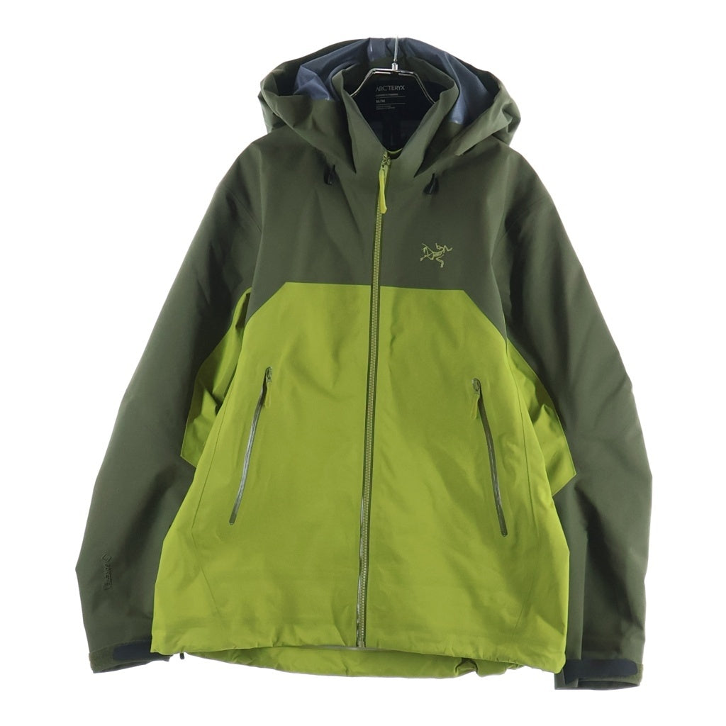 ARC'TERYX(アークテリクス) Beta AR Jacket フロントロゴ刺繍 ナイロン マウンテンパーカー ブルゾン グリーン X000009863