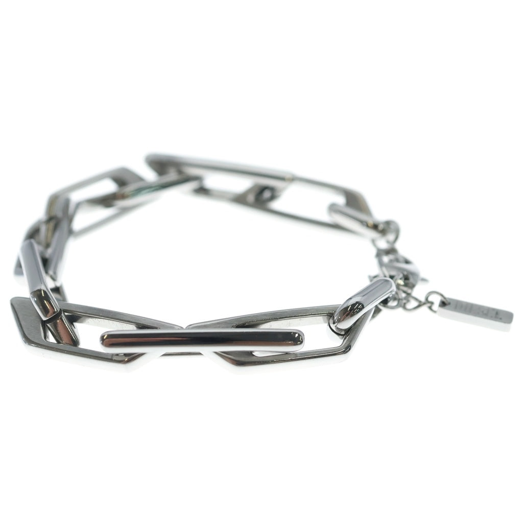 DIESEL(ディーゼル) Dロゴ チェーン ブレスレット シルバー DX1577040