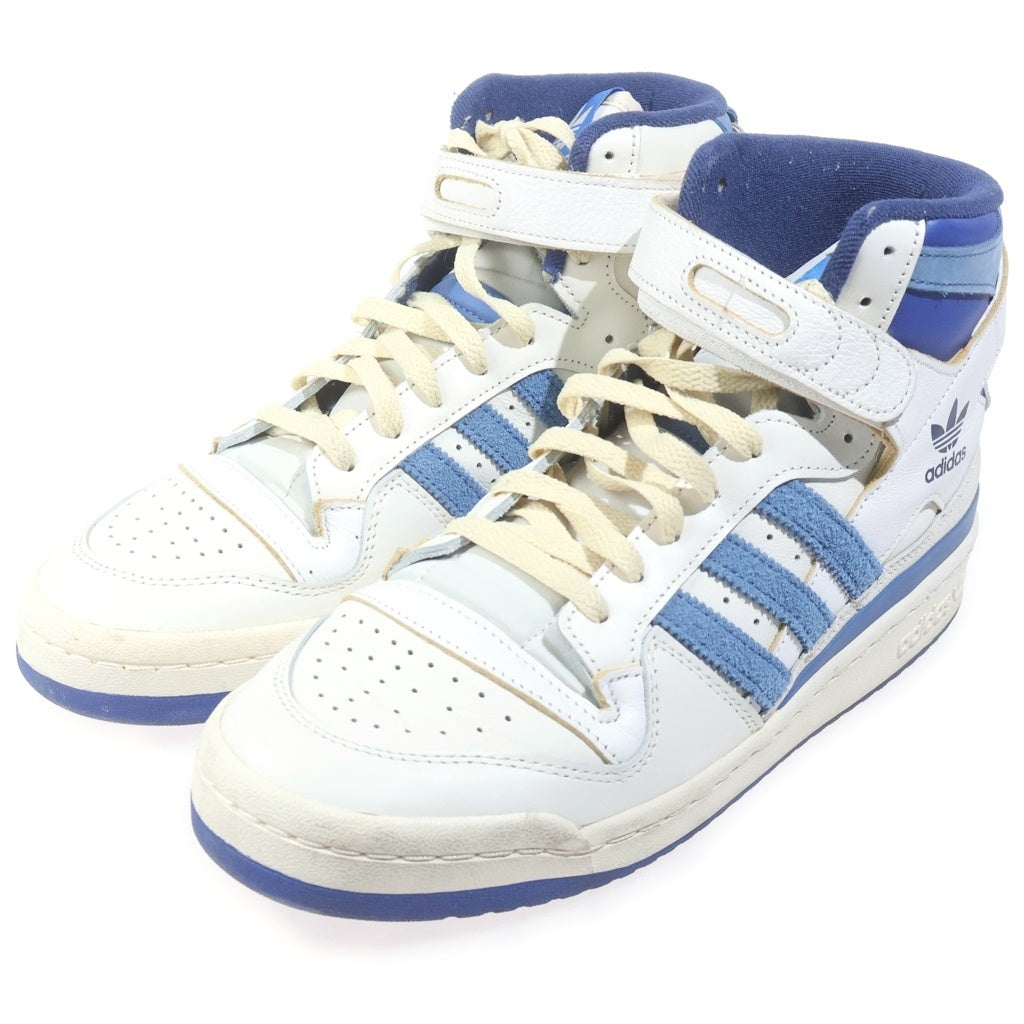 adidas(アディダス) Forum 84 High Blue Thread フォーラム 84 ハイ ブルースレッド ハイカットスニーカー ホワイト/ブルー US10/28cm FY7793