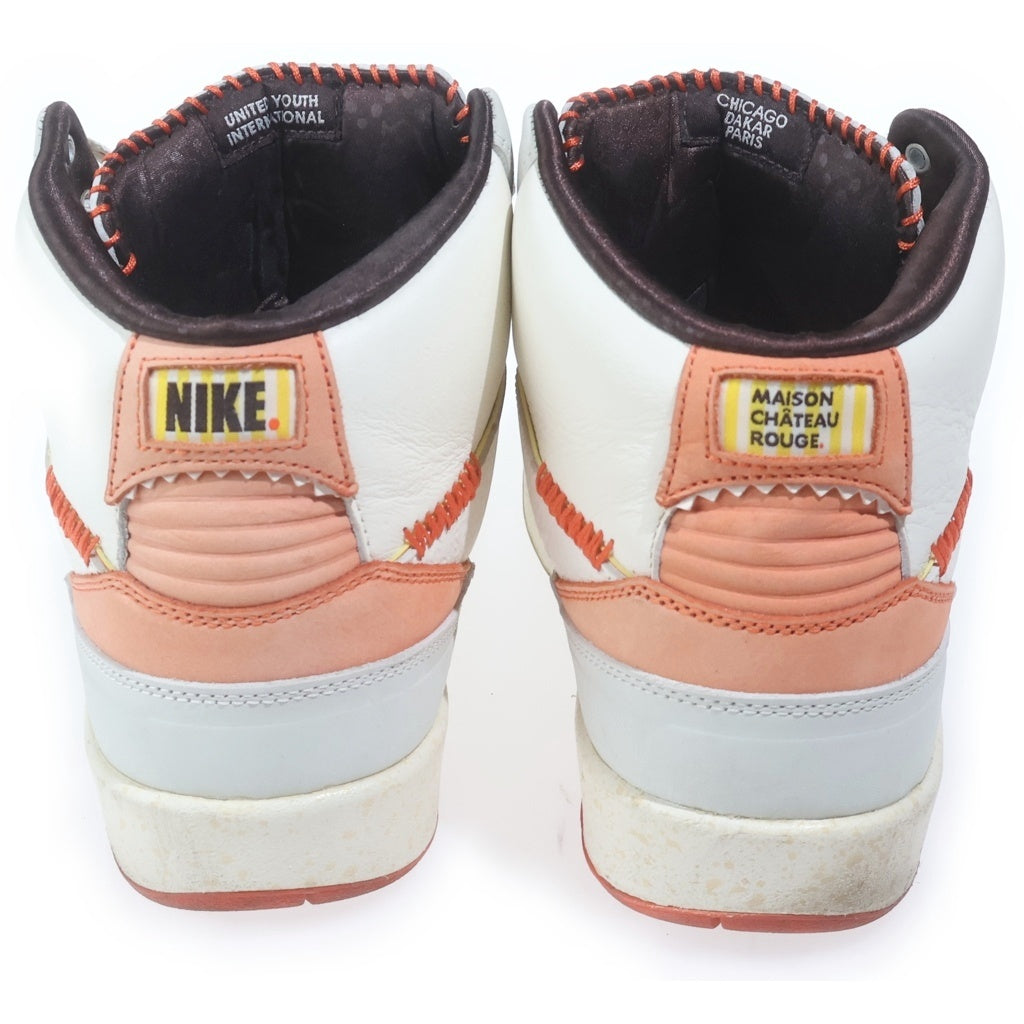 NIKE(ナイキ) AIR JORDAN2 RETRO SP MAISON CHATEAU ROUGE エアジョーダン2 レトロ ハイカットスニーカー ホワイト US11/29cm DO5254-180
