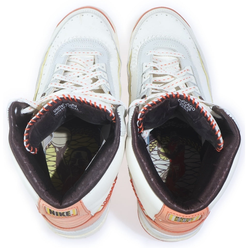 NIKE(ナイキ) AIR JORDAN2 RETRO SP MAISON CHATEAU ROUGE エアジョーダン2 レトロ ハイカットスニーカー ホワイト US11/29cm DO5254-180