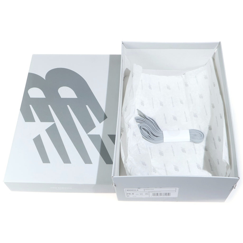 New Balance(ニューバランス) 990V6 Gray Heel Logo グレー ヒールロゴ NB ローカットスニーカー グレー US11/29cm M990GL6