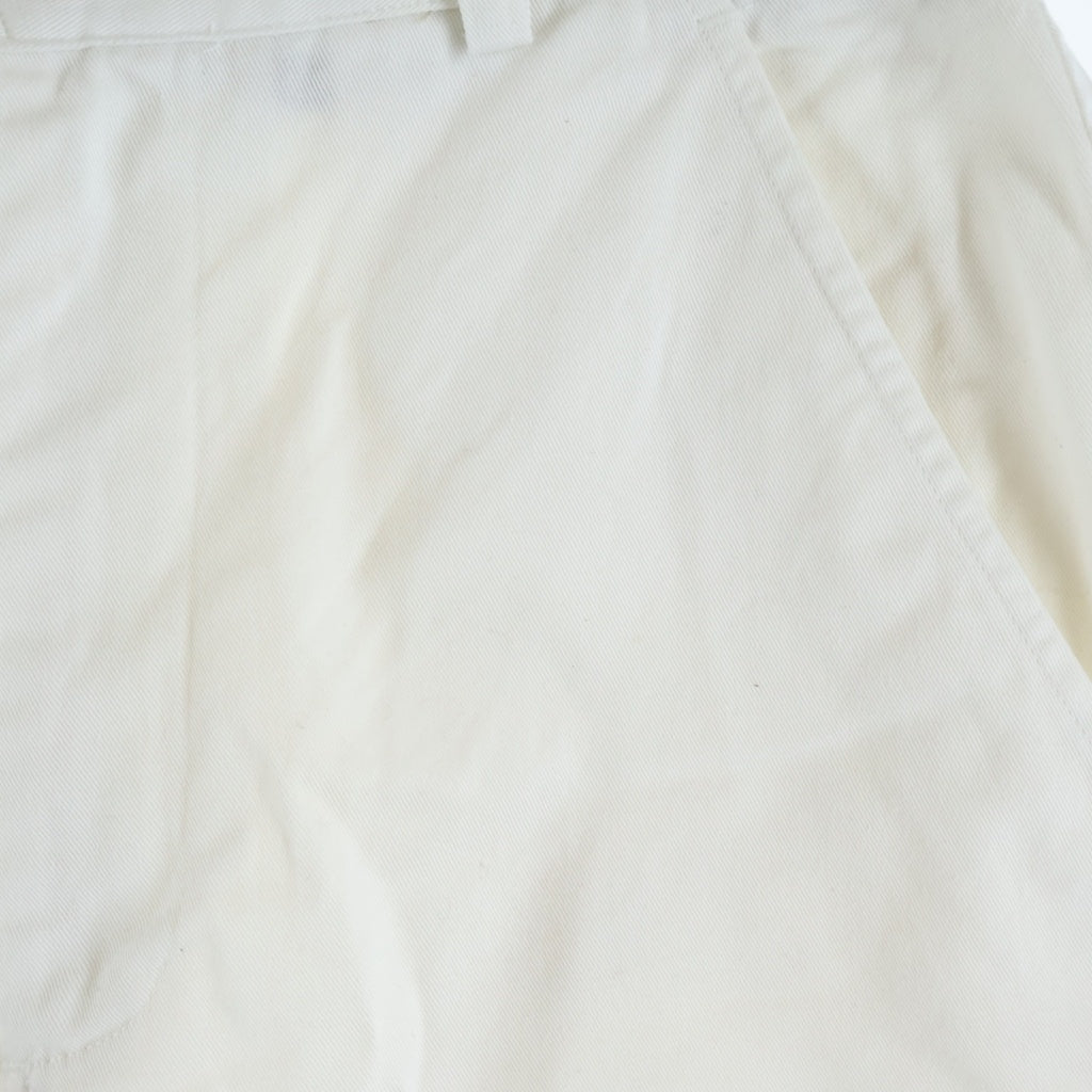 POLO SPORT RALPH LAUREN(ポロスポーツラルフローレン) 90s 初期 バックポケットエンブロイダリー ワイドチノパンツ ホワイト