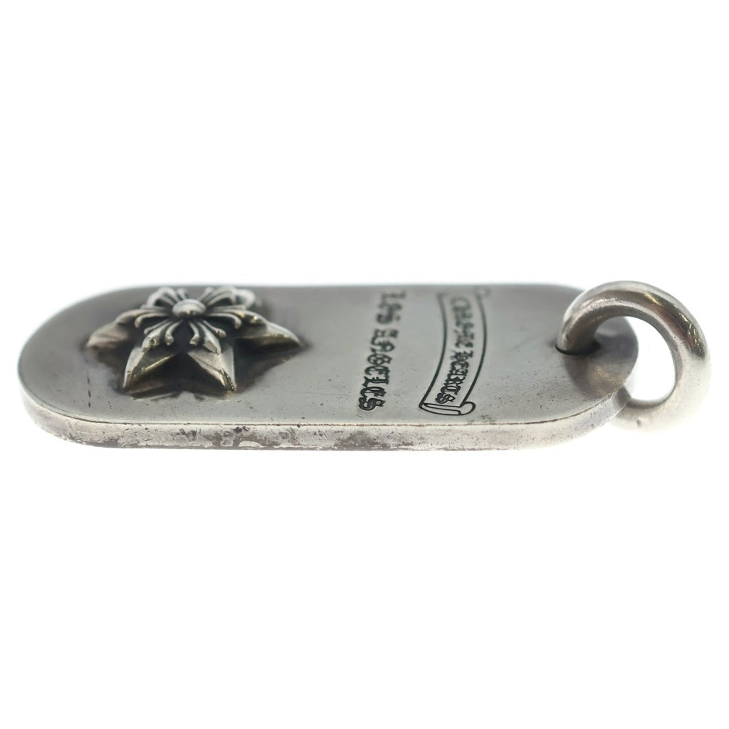 CHROME HEARTS(クロムハーツ) RAISED STAR DOGTAG LA レイズドスタードッグタグ LA限定 シルバーネックレストップ