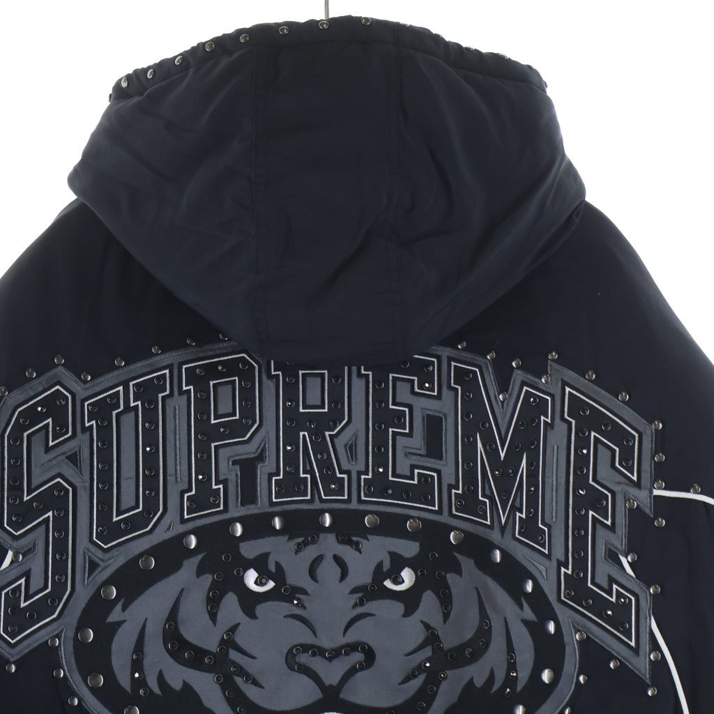 SUPREME(シュプリーム) 25SS Studded Stadium Jacket スタッズ スタジアム ジャケット ブルゾン ブラック