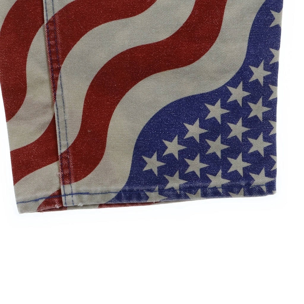 SUPREME(シュプリーム) 26SS Flag Double Knee Painter Pant フラッグ ダブルニー ペインター パンツ ブルー/レッド