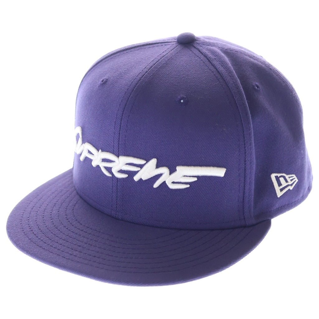 SUPREME(シュプリーム) ×NEW ERA Futura Cap ニューエラ フューチュラ ベースボール キャップ 帽子 パープル