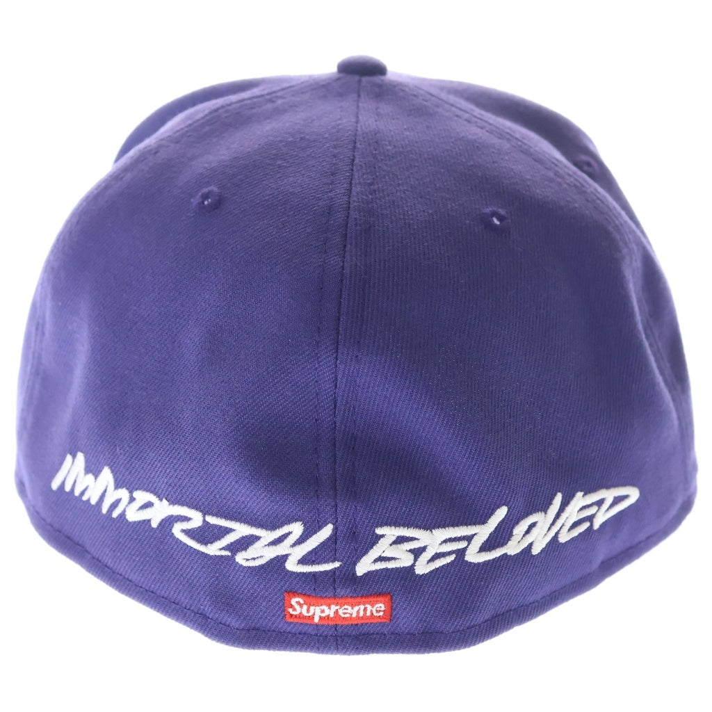 SUPREME(シュプリーム) ×NEW ERA Futura Cap ニューエラ フューチュラ ベースボール キャップ 帽子 パープル