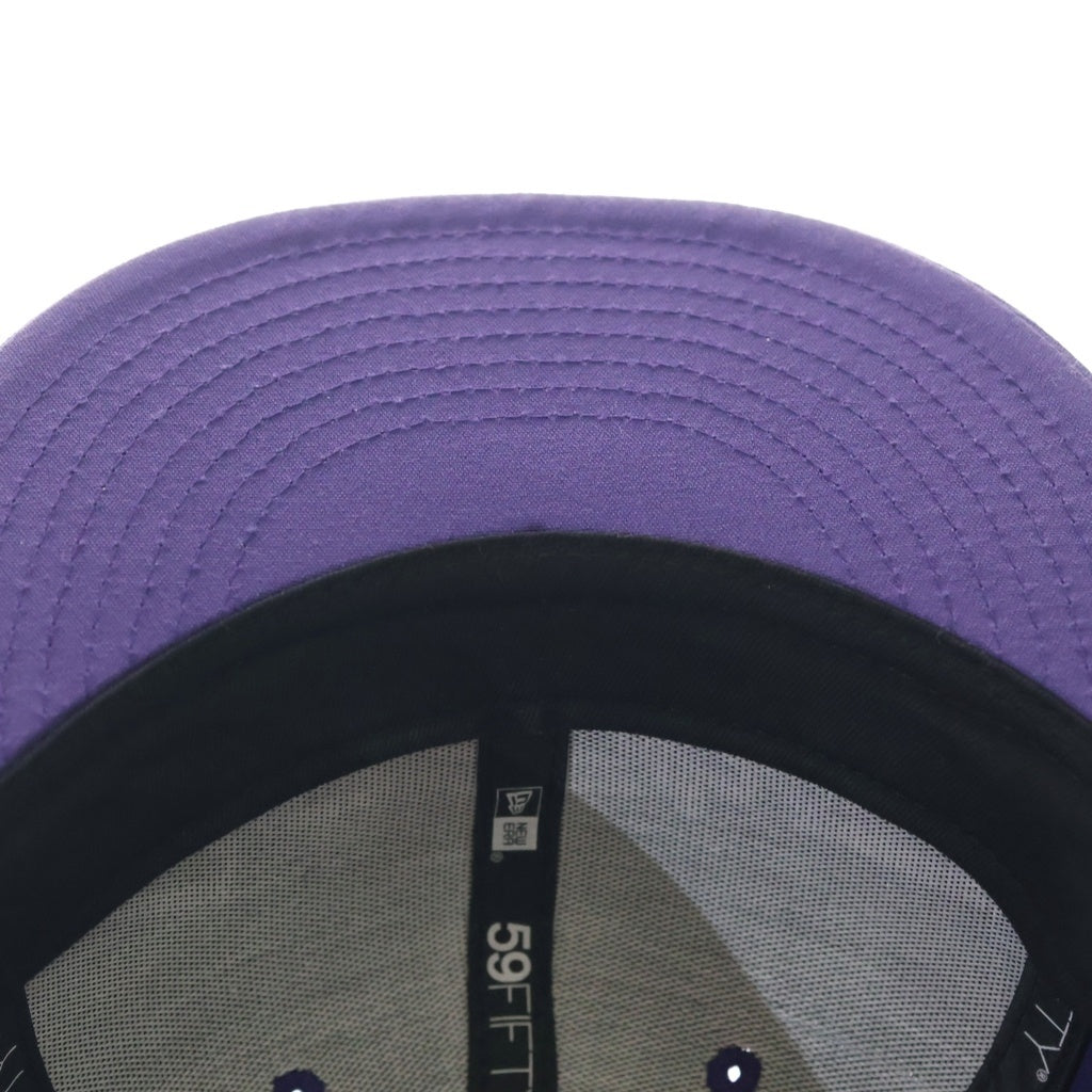 SUPREME(シュプリーム) ×NEW ERA Futura Cap ニューエラ フューチュラ ベースボール キャップ 帽子 パープル