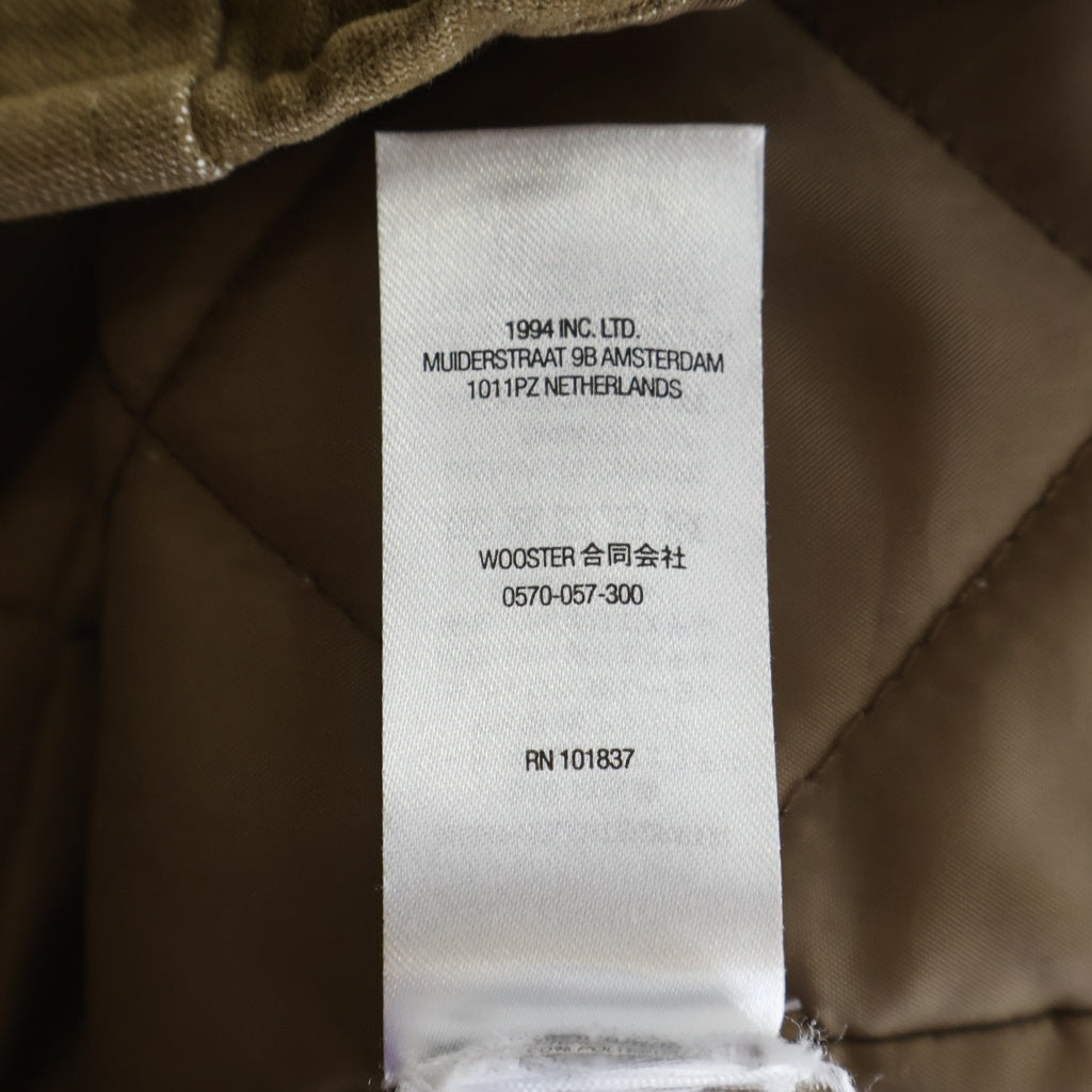 SUPREME(シュプリーム) 22AW Fleece Hooded Denim Shirt フリース フーデッド デニム シャツ ブラウン
