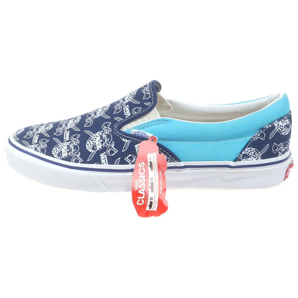 VANS(ヴァンズ) ×BILLYS V98R PIRATES SLIP ON ビリーズ スカル パイレーツ スリッポン ローカットスニーカー ブルー/ホワイト US10/28cm 529447-0001