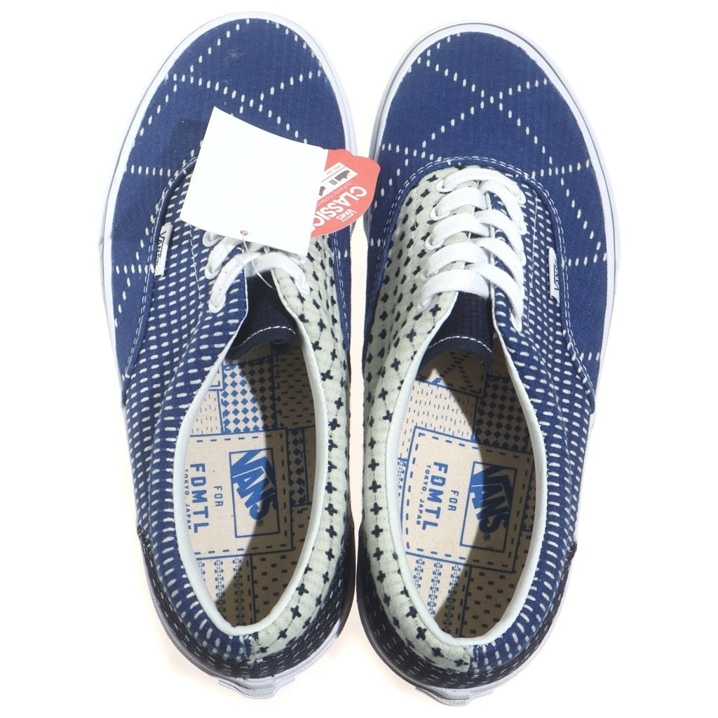 VANS(ヴァンズ) ×FDML Era ファンダメンタル エラ 刺し子 パッチワーク ローカットスニーカー インディゴ