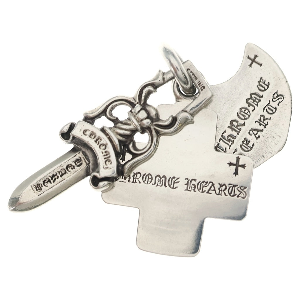 CHROME HEARTS(クロムハーツ) 3TRINKETS 3トリンケッツ ペンダントトップ シルバー BCA202