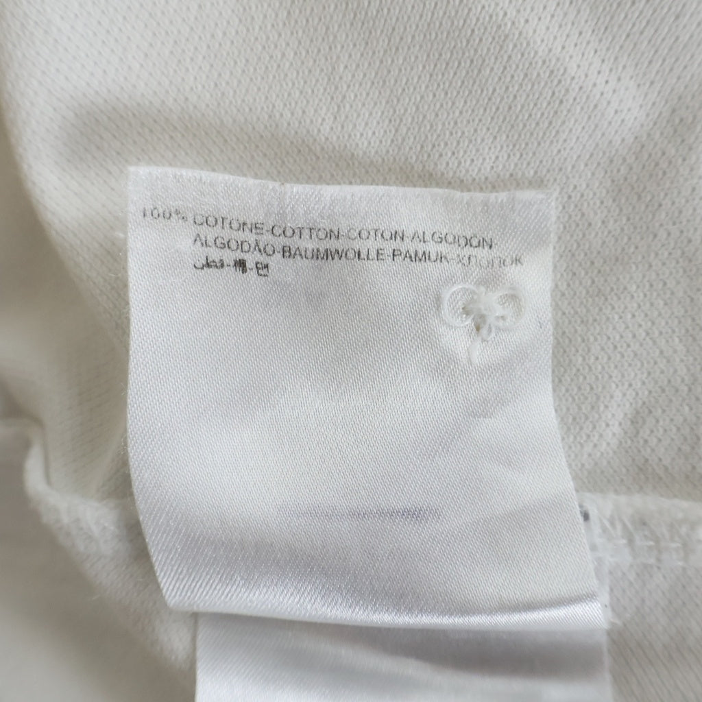 MONCLER(モンクレール) MAGLIA POLO MANICA COLTA マグリア ポロ マニカ コルタ フロントロゴワッペン 半袖ポロシャツ ホワイト