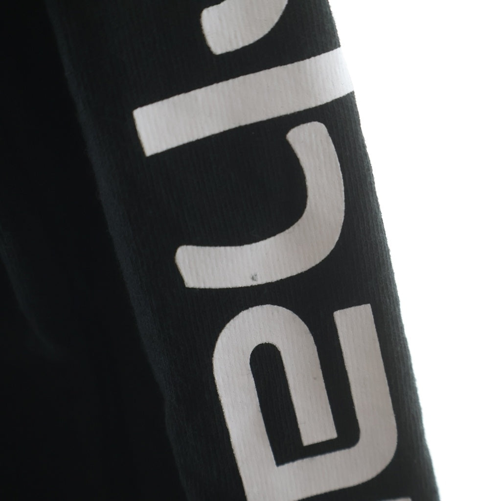 CARHARTT(カーハート) Work Wear L/S Tee ワークウェア アームロゴプリント 長袖 Tシャツ カットソー ブラック
