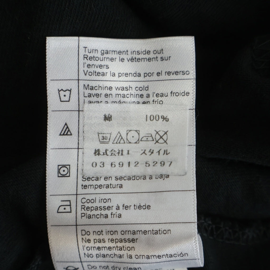 CARHARTT(カーハート) Work Wear L/S Tee ワークウェア アームロゴプリント 長袖 Tシャツ カットソー ブラック