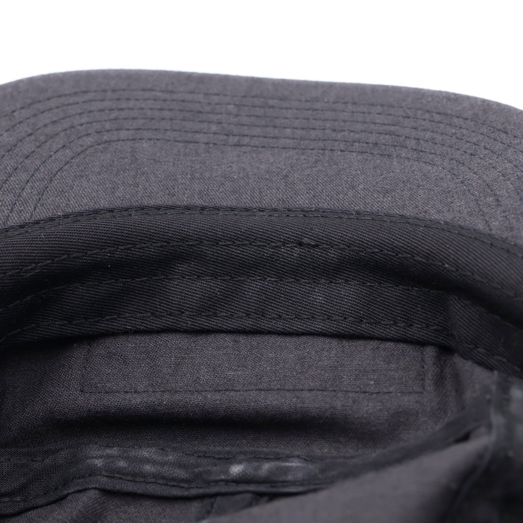 SUPREME(シュプリーム) 21SS Washed Chino Twill Camp Cap ウォッシュド加工 ツイル キャンプ キャップ 帽子 ブラック