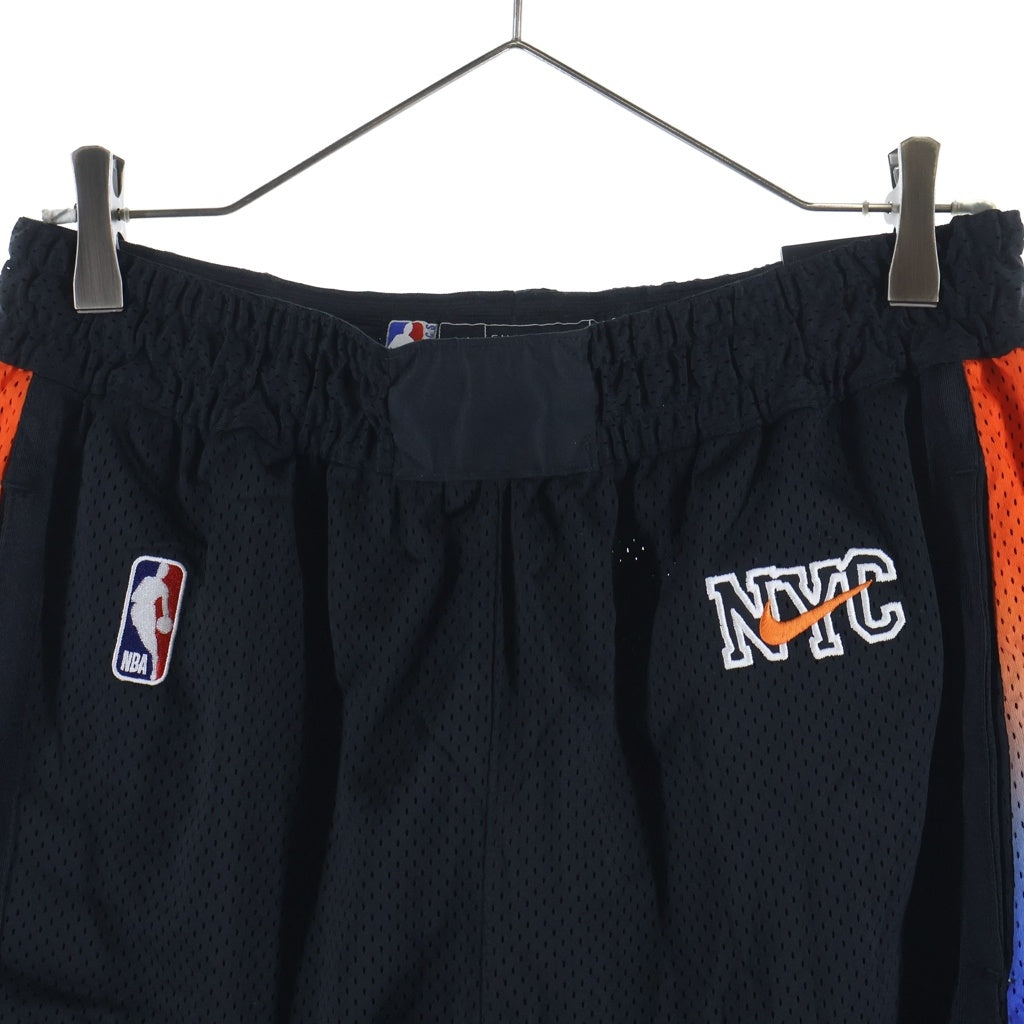 KITH(キス) 21AW ×NIKE New York Knicks Mesh Shorts ナイキ ニューヨークニックス メッシュ ショーツ ブラック DA5544-010
