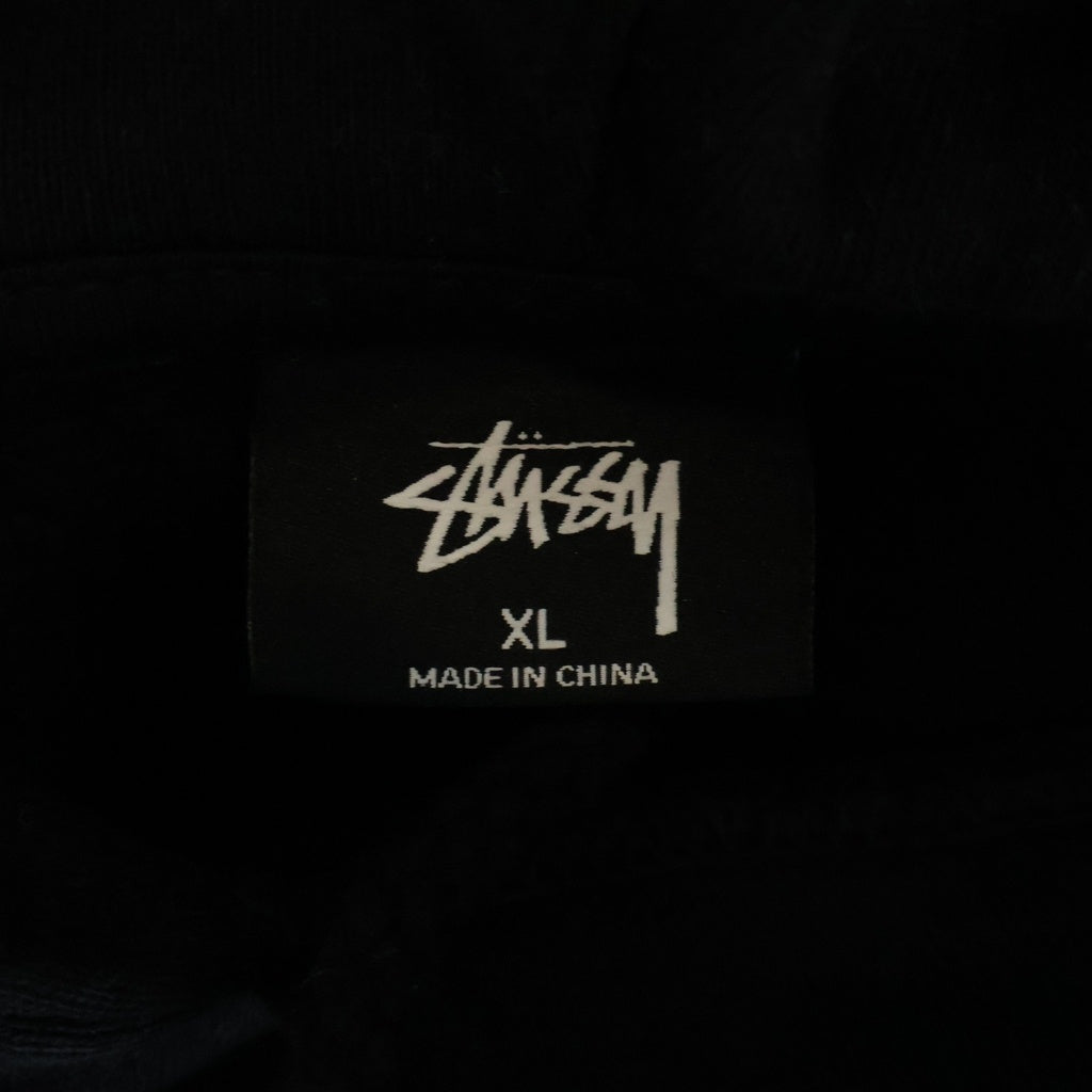STUSSY(ステューシー) Hula Girl Center Logo Print Hoodie フラガール センターロゴ フーデッド プルオーバーパーカー