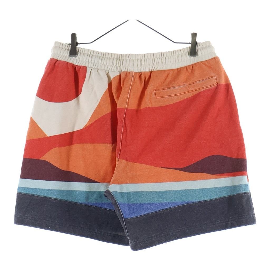 KITH(キス) ×Columbia Fleece Shorts フリース ショーツ レッド ハイビスカス マルチ 22-032-060-0010-2-0