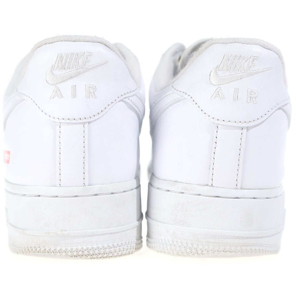 NIKE(ナイキ) ×SUPREME AIR FORCE1 エアフォース1 レザーローカットスニーカー ホワイト US9/27cm CU9225-100