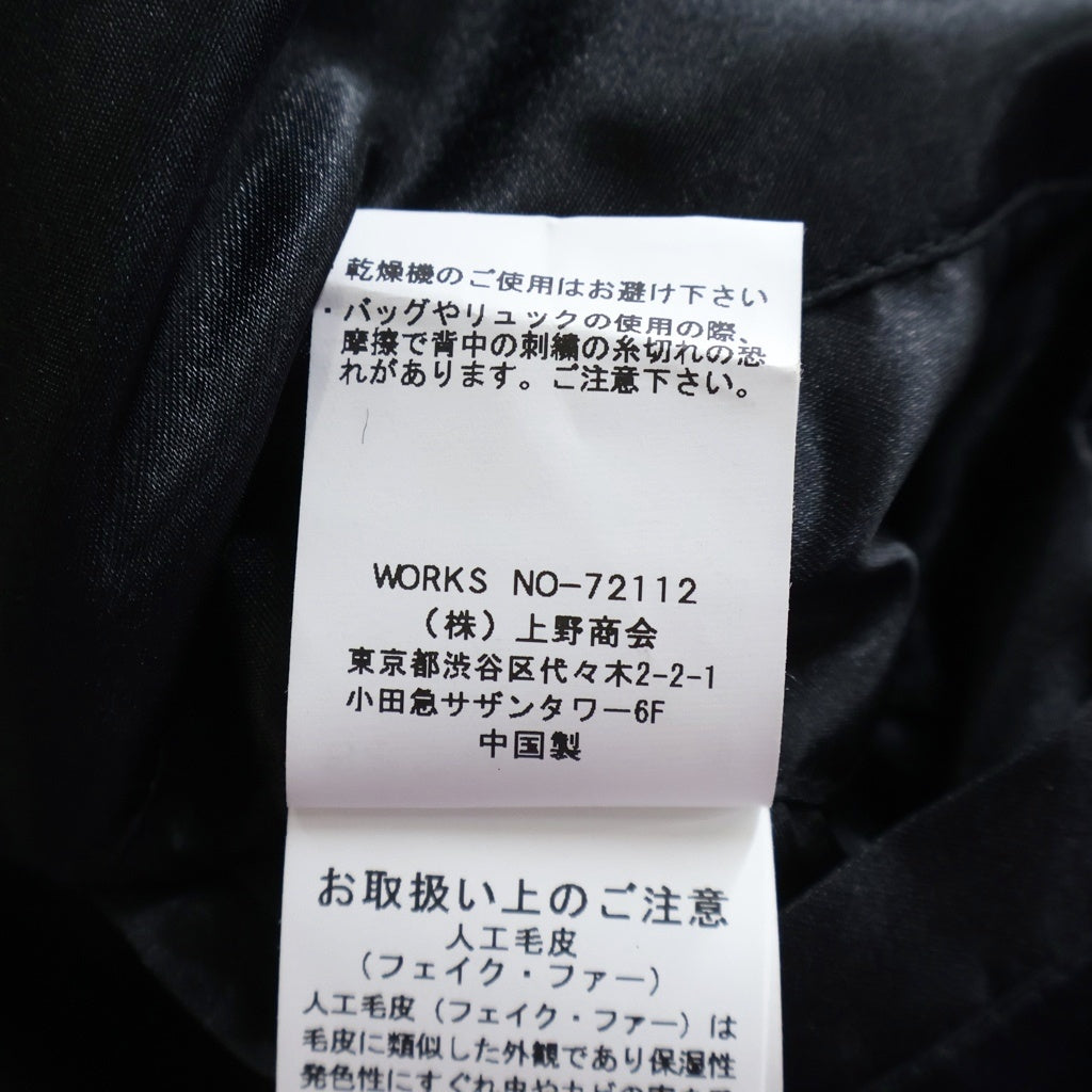 EXAMPLE(エグザンプル) ×SCHOT U.S.740N PEA JACKET フェイクファー ピージャケット ネイビー