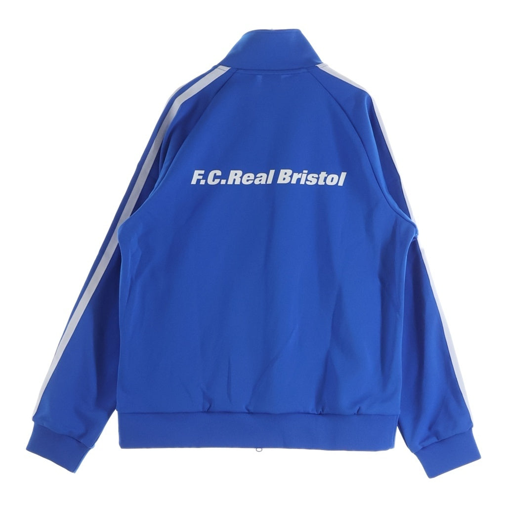 F.C.R.B.(エフシーアールビー) 24AW TRAINING TRACK JACKET 両面ロゴ サイドライン トレーニング トラックジャケット ブルー FCRB-242033