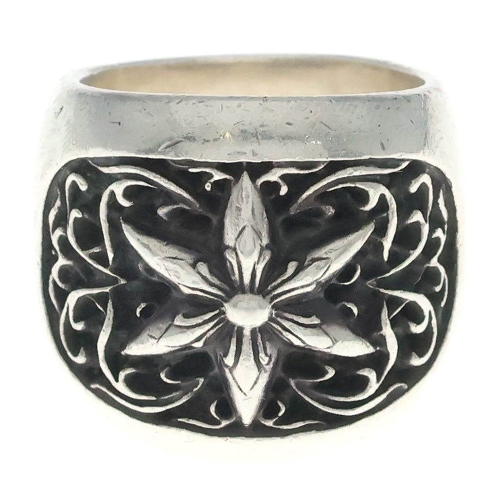 CHROME HEARTS(クロムハーツ) CLSSC OVAL STAR クラシックオーバルスター リング シルバー BCA341