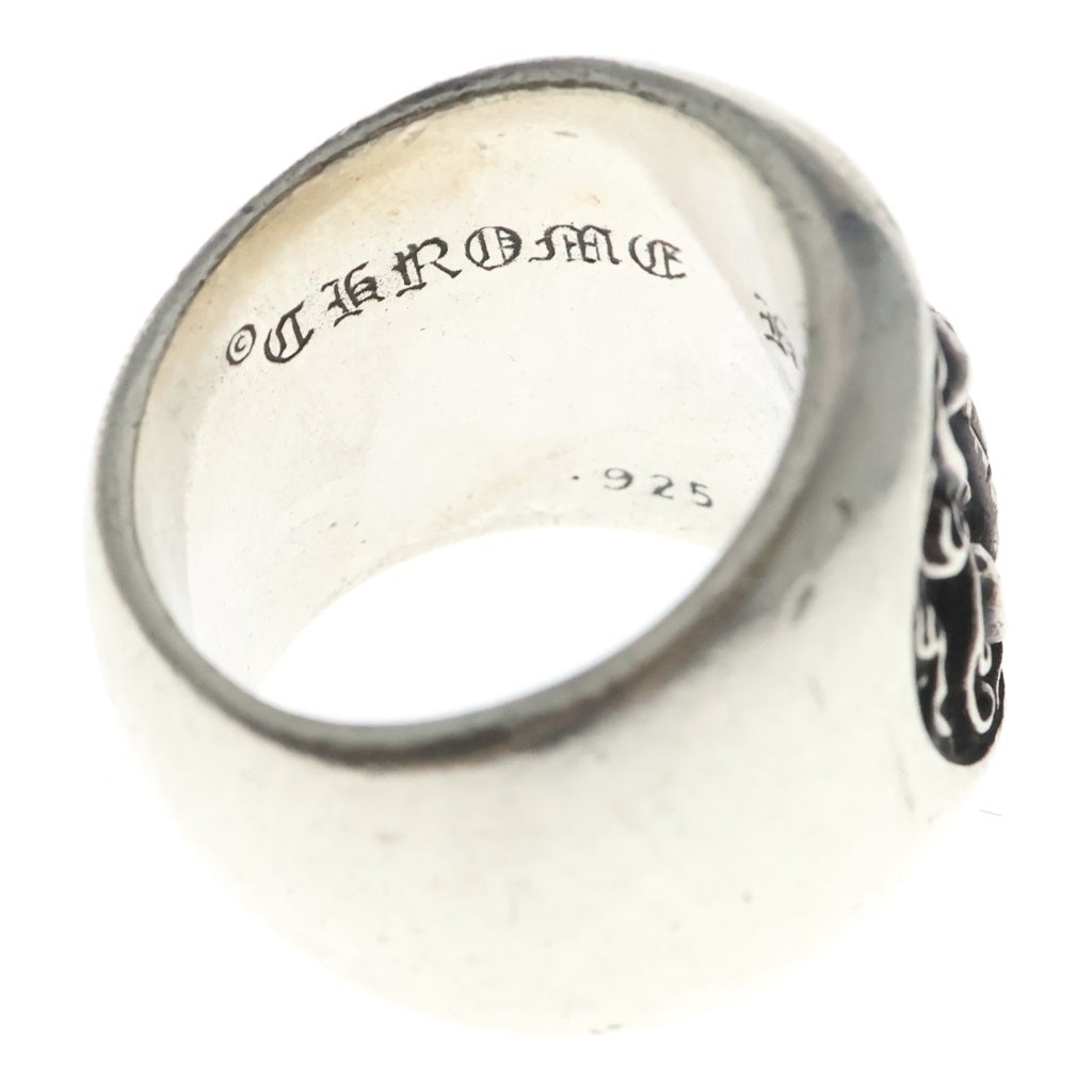 CHROME HEARTS(クロムハーツ) CLSSC OVAL STAR クラシックオーバルスター リング シルバー BCA341