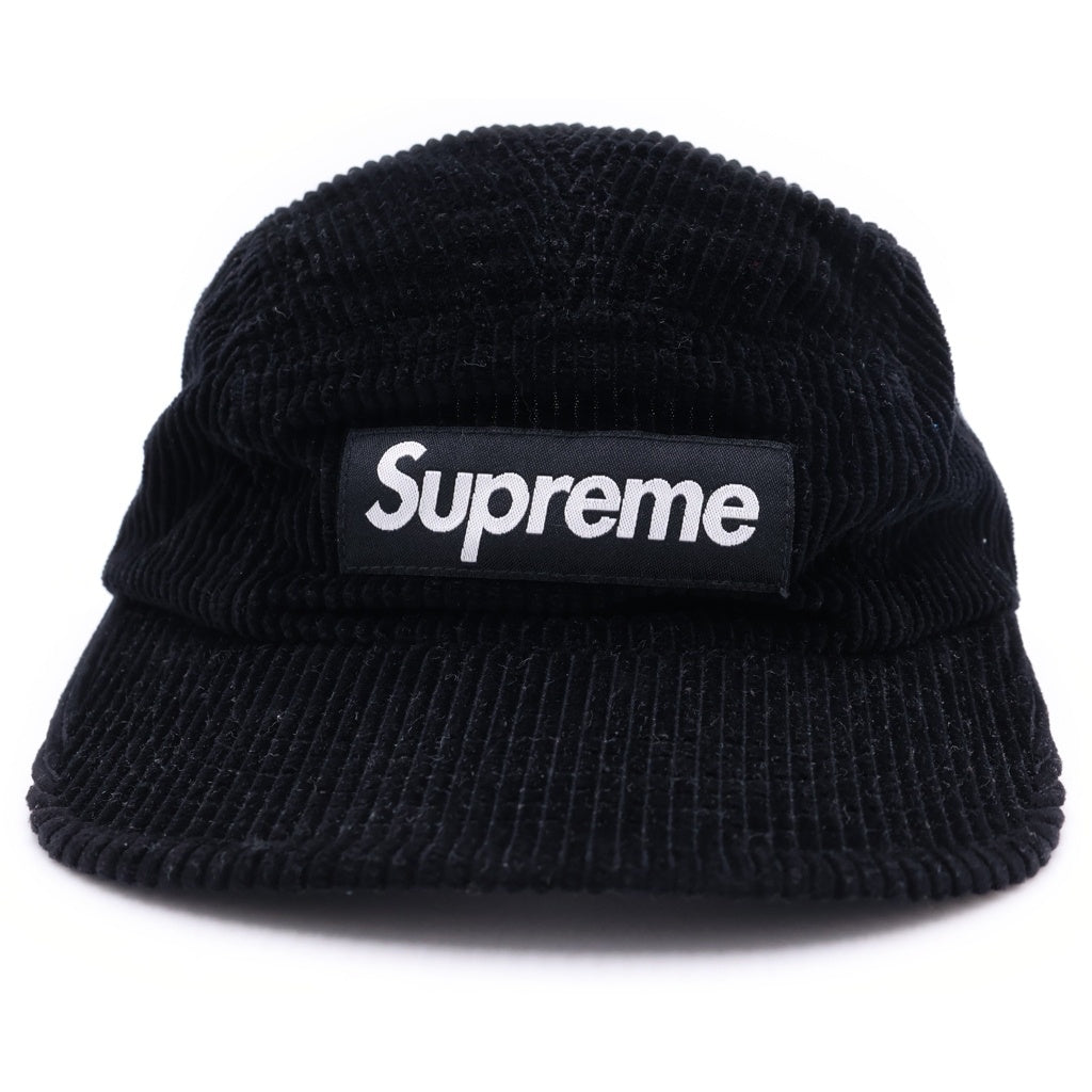 SUPREME(シュプリーム) 24AW Corduroy Camp Cap コーデュロイ ボックスロゴ キャンプ キャップ 帽子