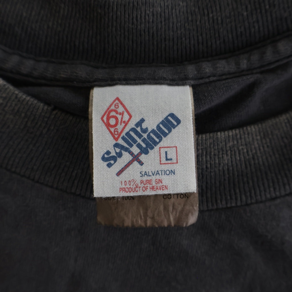 SAINT MICHAEL(セントマイケル) 25SS ×NEIGHBORHOOD STHD. FEARLESS SS TEE ネイバーフッド 両面プリント 半袖Tシャツ カットソー SM-HR8-0000-C70