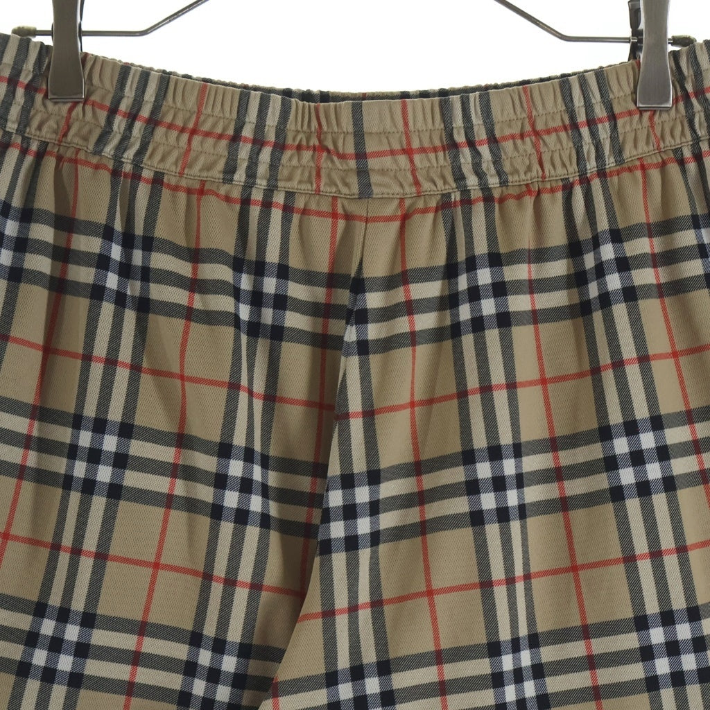 BURBERRY(バーバリー) 22SS Vintage Check Technical Twill Shorts ヴィンテージチェック テクニカルツイルショーツ ハーフパンツ ベージュ 8026469