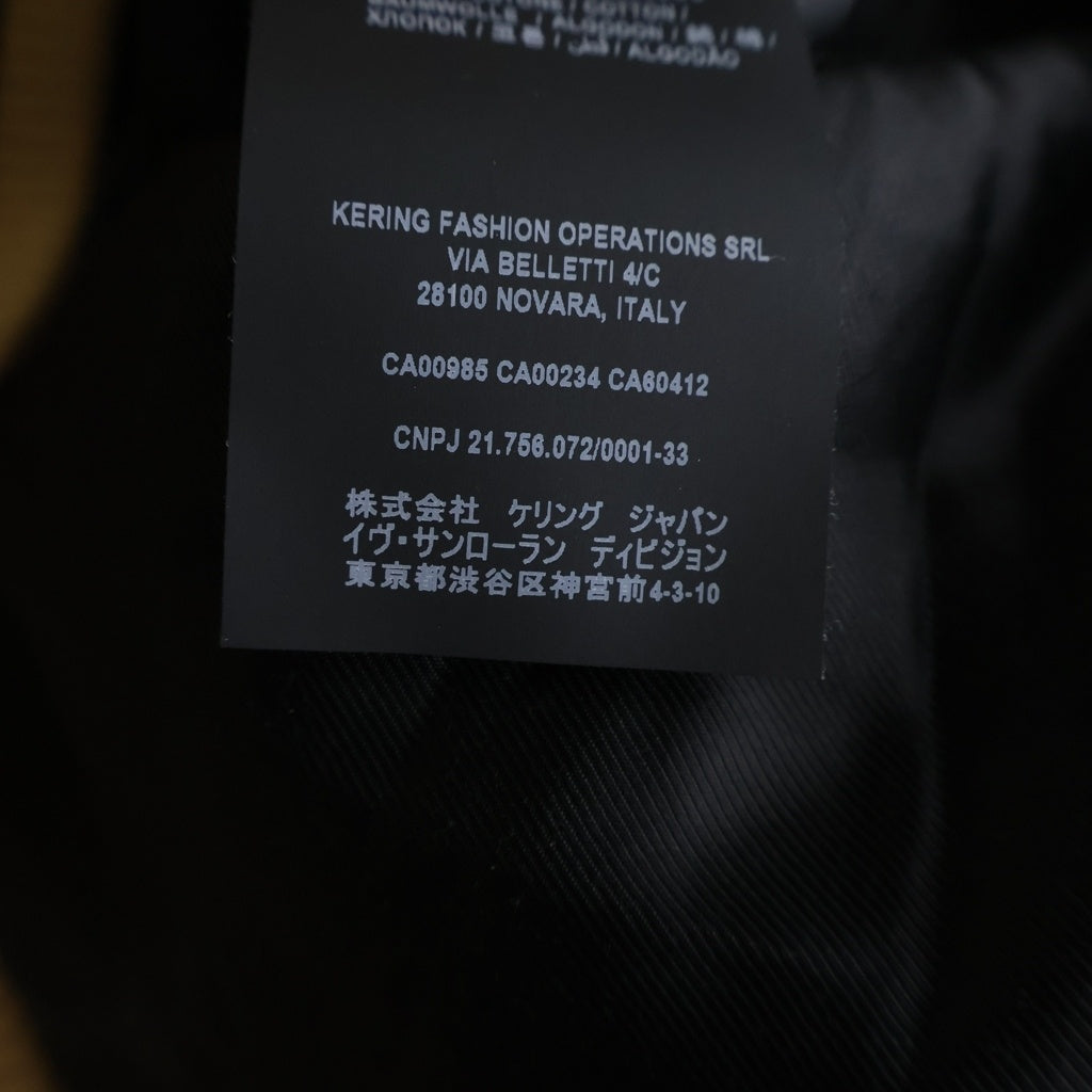 SAINT LAURENT PARIS(サンローランパリ) TEDDY テディジャケット ブルゾン ゴールド 643883