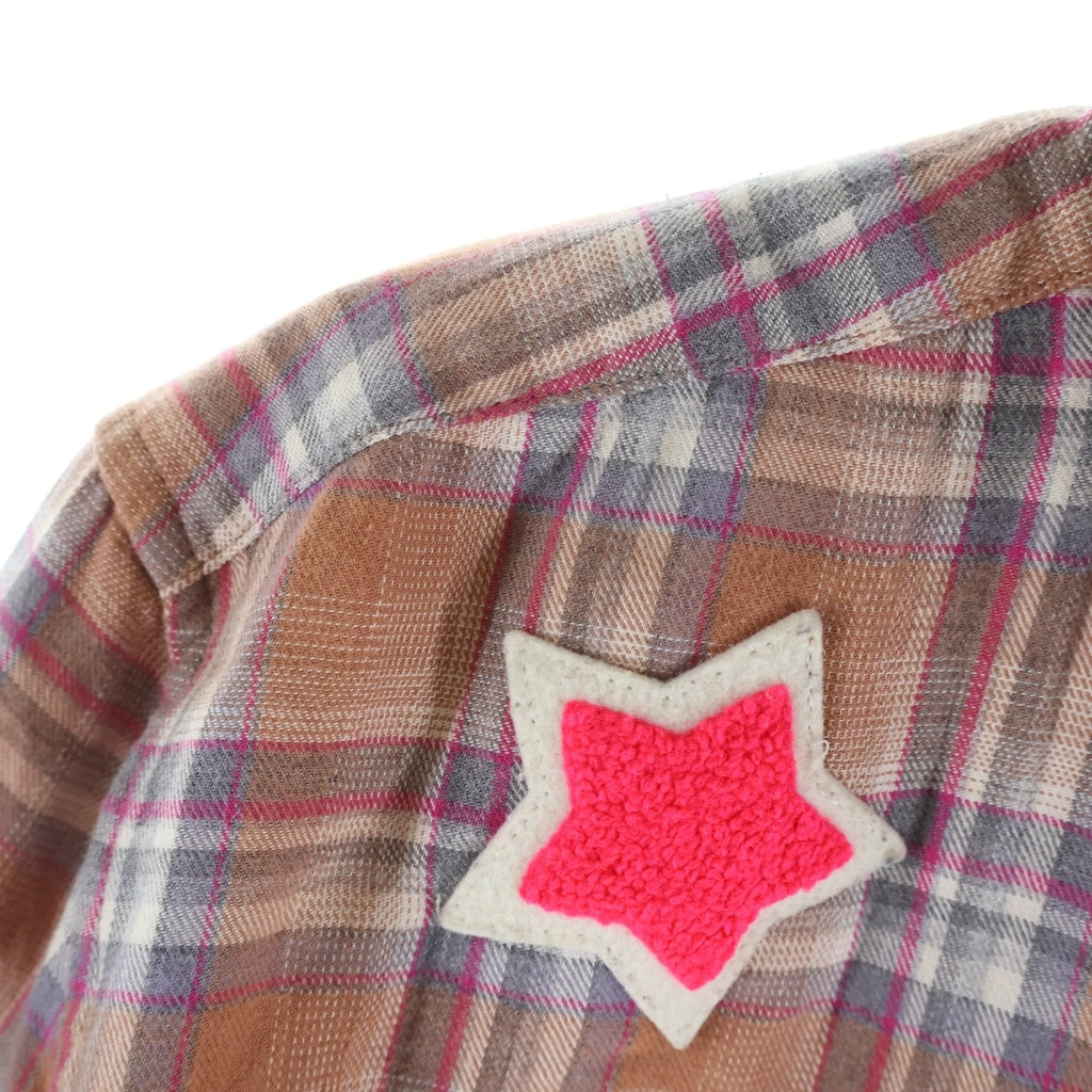 ARMED(アームド) ×LOVELESS ラブレス フロント刺繍 コットンニット 長袖シャツ マルチ