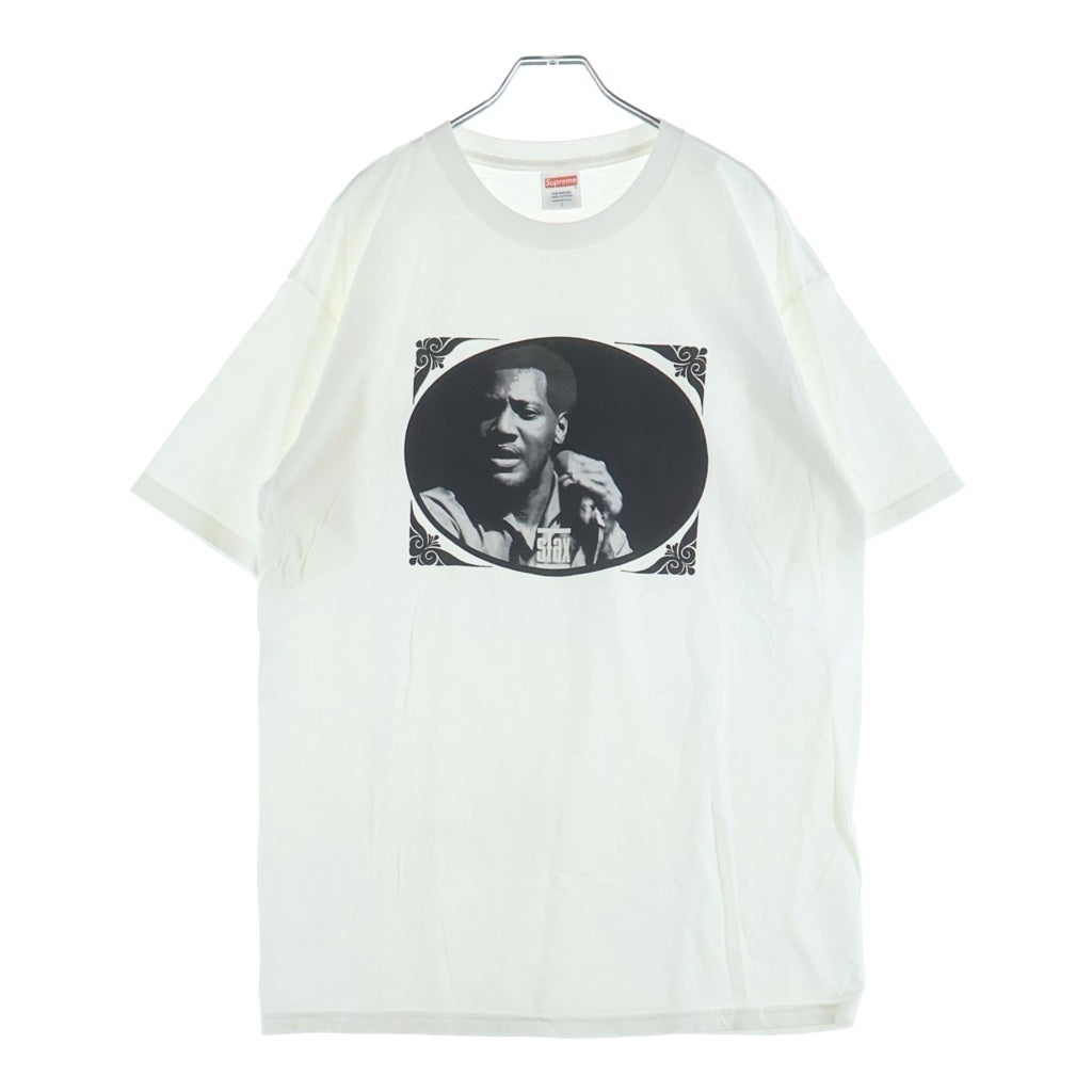 SUPREME(シュプリーム) 12SS ×Stax Records Otis Redding Tee スタックス レコード オーティス・レディング クルーネック半袖Tシャツ カットソー ホワイト