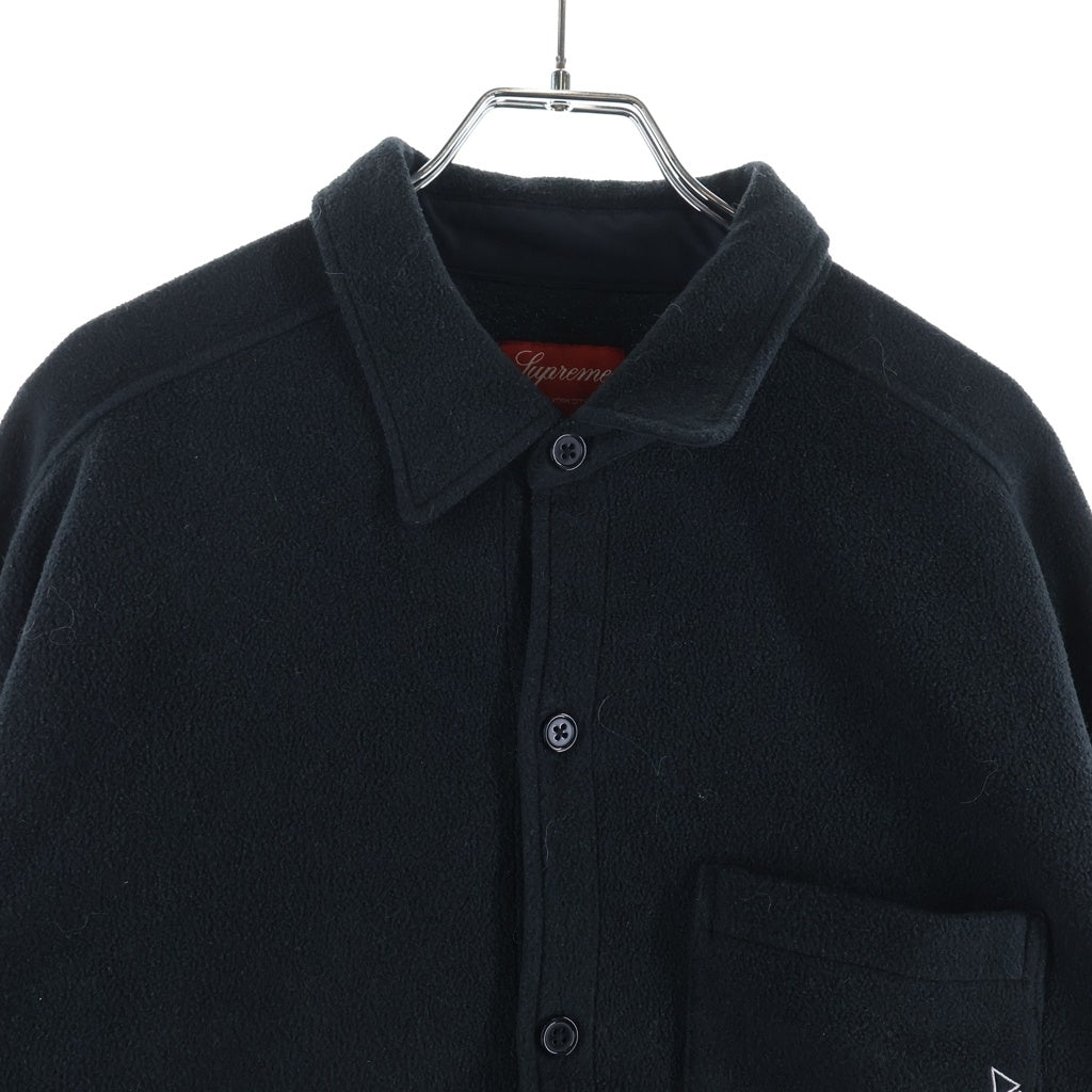 SUPREME(シュプリーム) 21AW Polartec Shirt ポーラテック 長袖シャツ ブラック