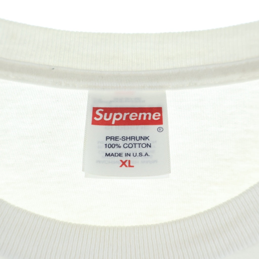 SUPREME(シュプリーム) 24SS Rowlf Tee ロルフ フロントプリント 半袖Tシャツ カットソー ホワイト